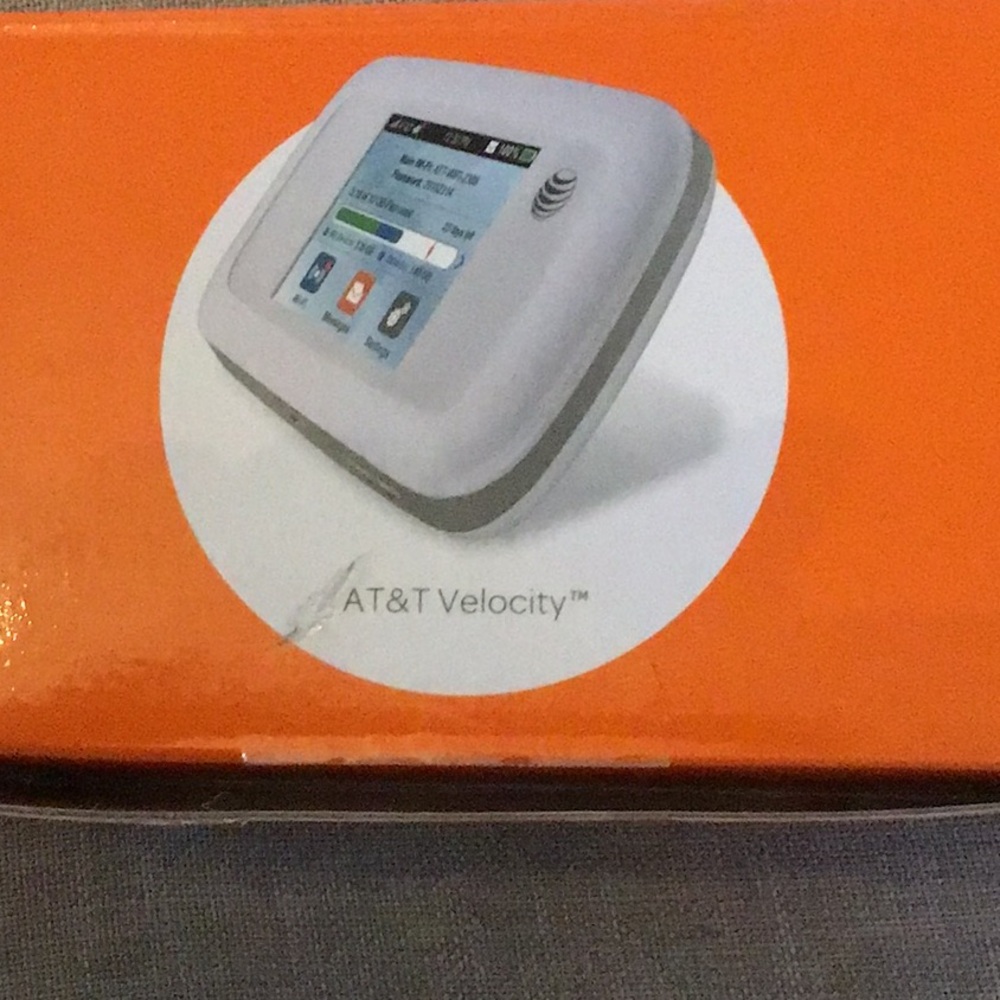 AT & T VELOCITY NEW CONDITION. COMES IN ORIGINAL BOX.